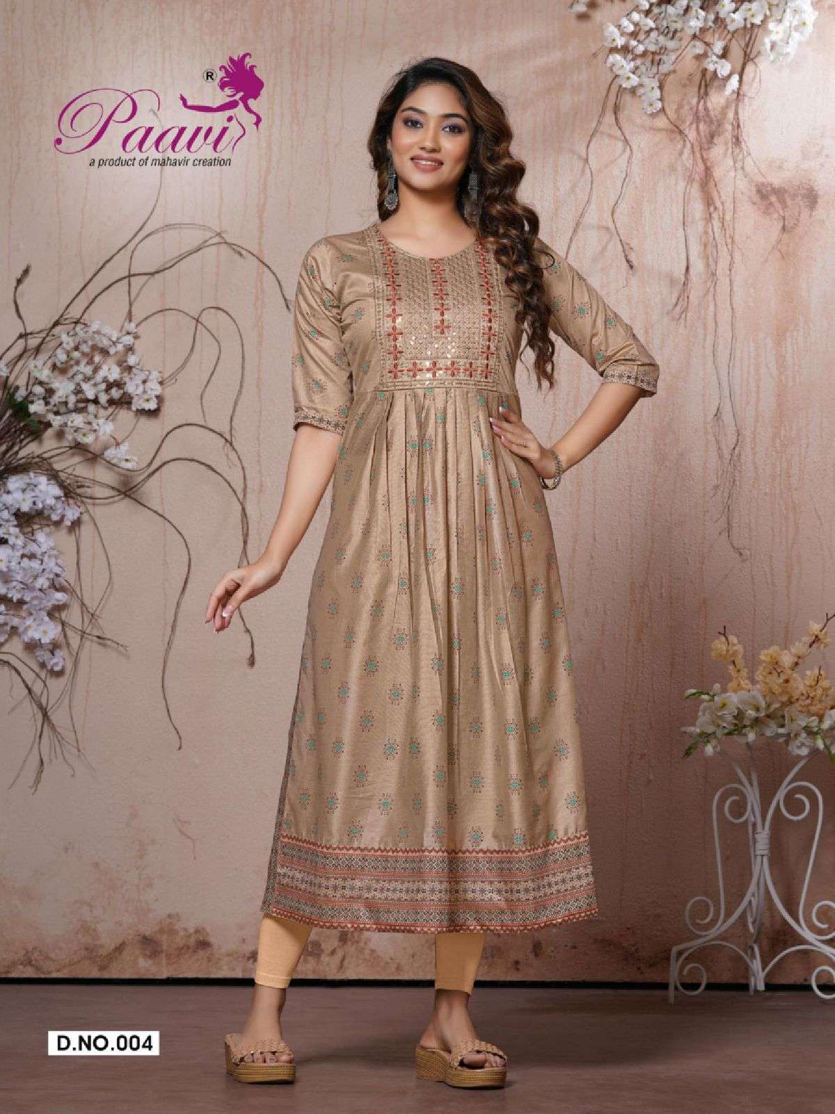 PAAVI KAVYA Kurti Wholesale catalog