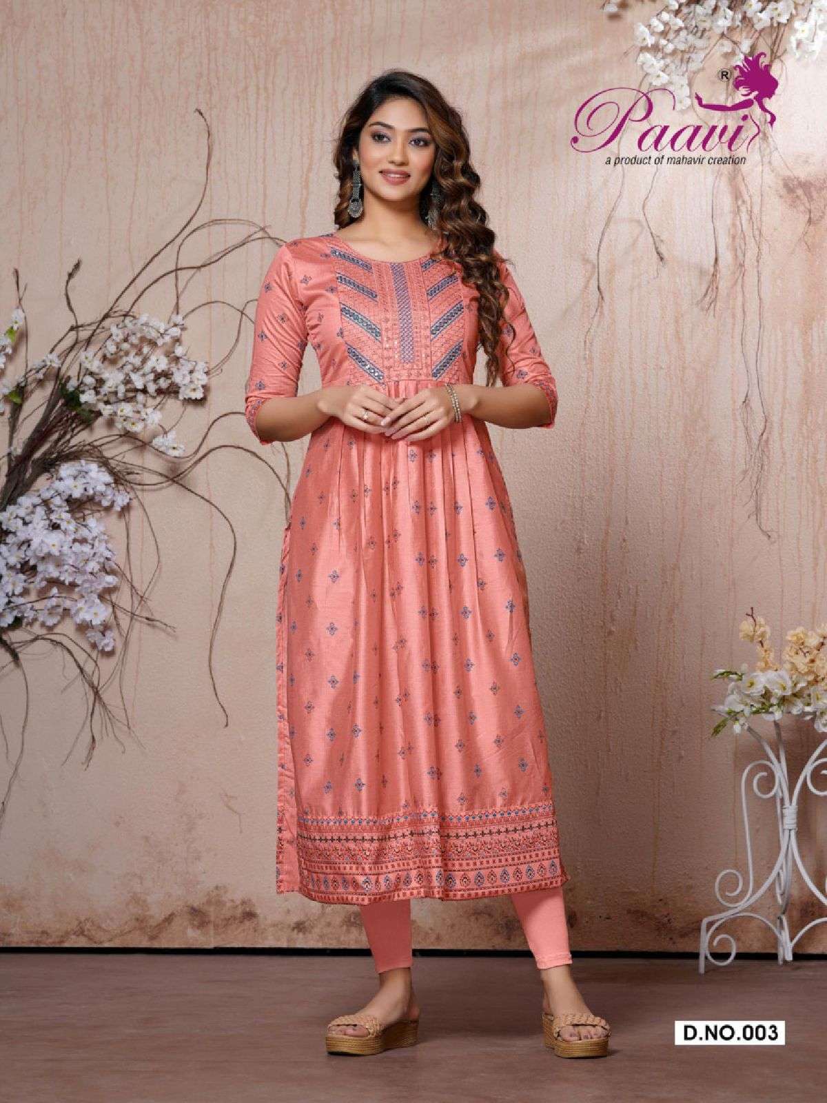 PAAVI KAVYA Kurti Wholesale catalog