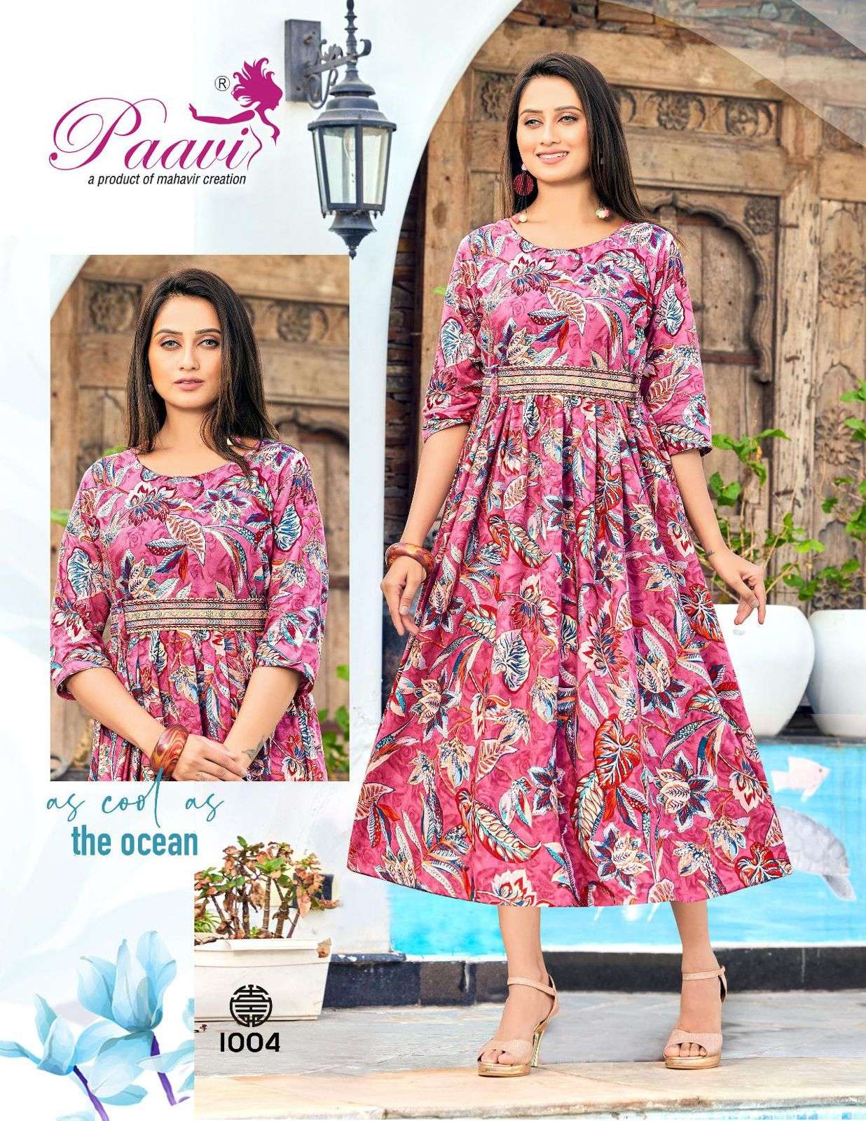 PAAVI RAYON BELT Kurti Wholesale catalog