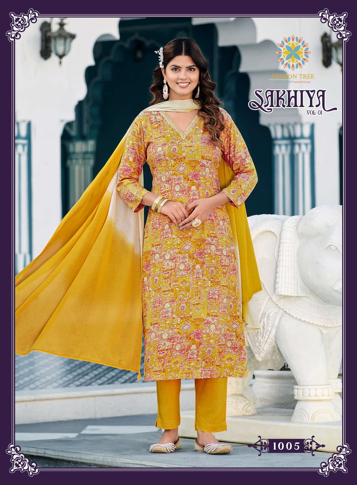 Passion Tree SAKHIYA VOL-1 Kurti Wholesale catalog