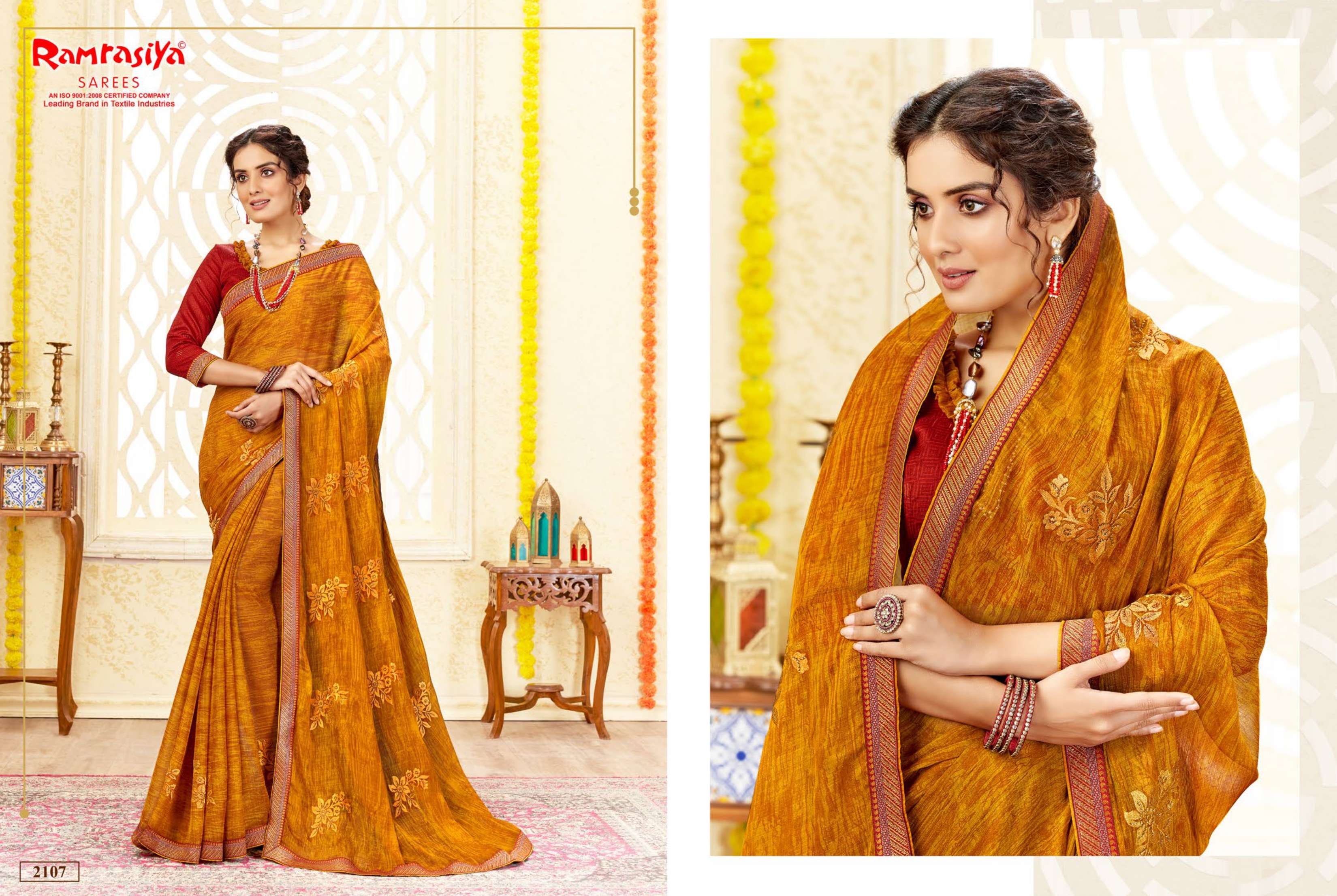 Ram Rasiya Biharilal Saree Wholesale catalog