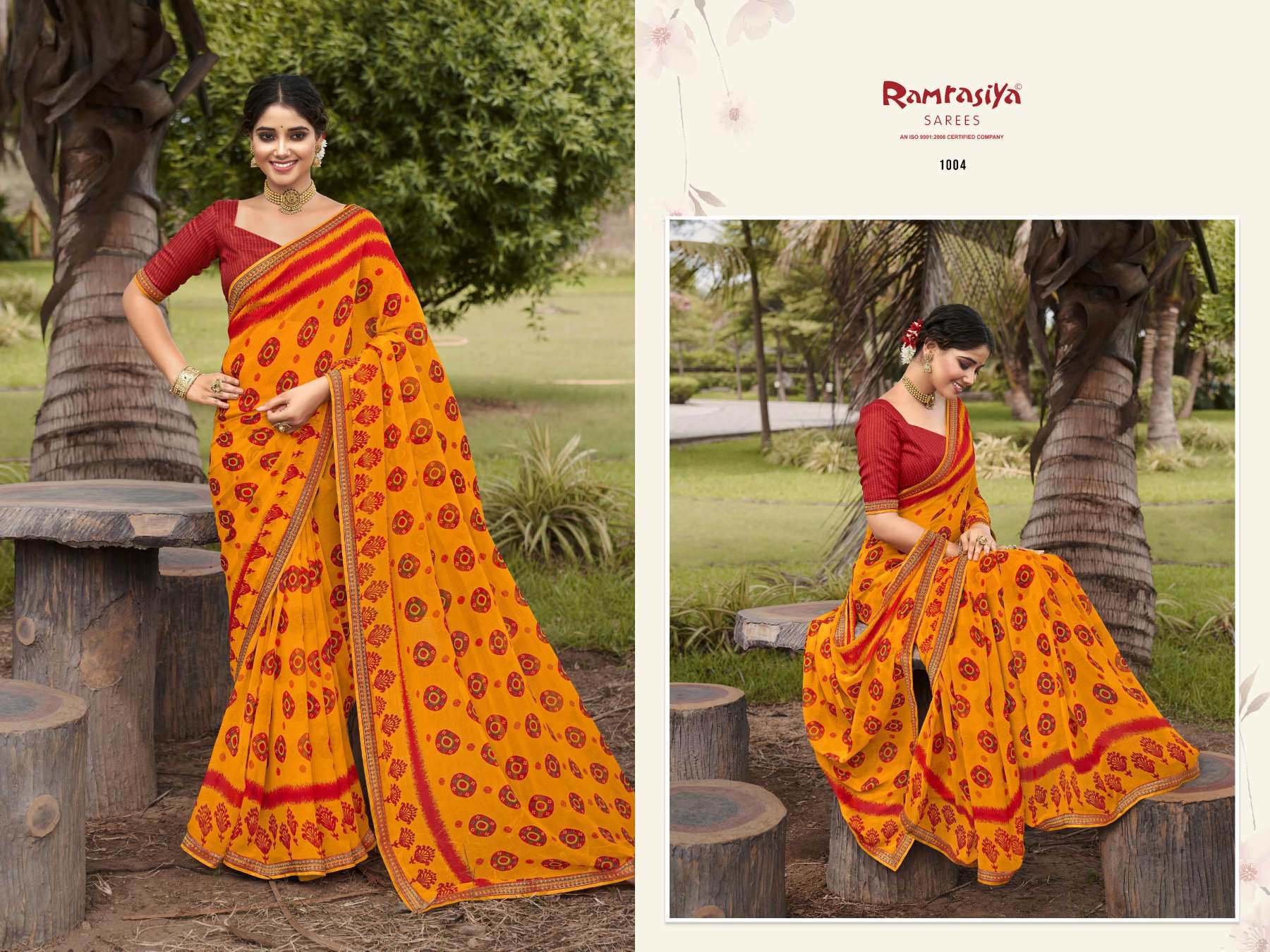 Ram Rasiya Madhav Saree Wholesale catalog