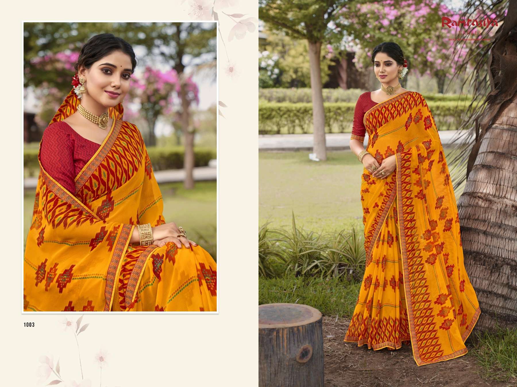 Ram Rasiya Madhav Saree Wholesale catalog