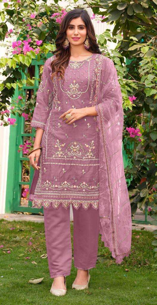 Ramsha R 1102 Organza Pakistani Suits Wholesale catalog