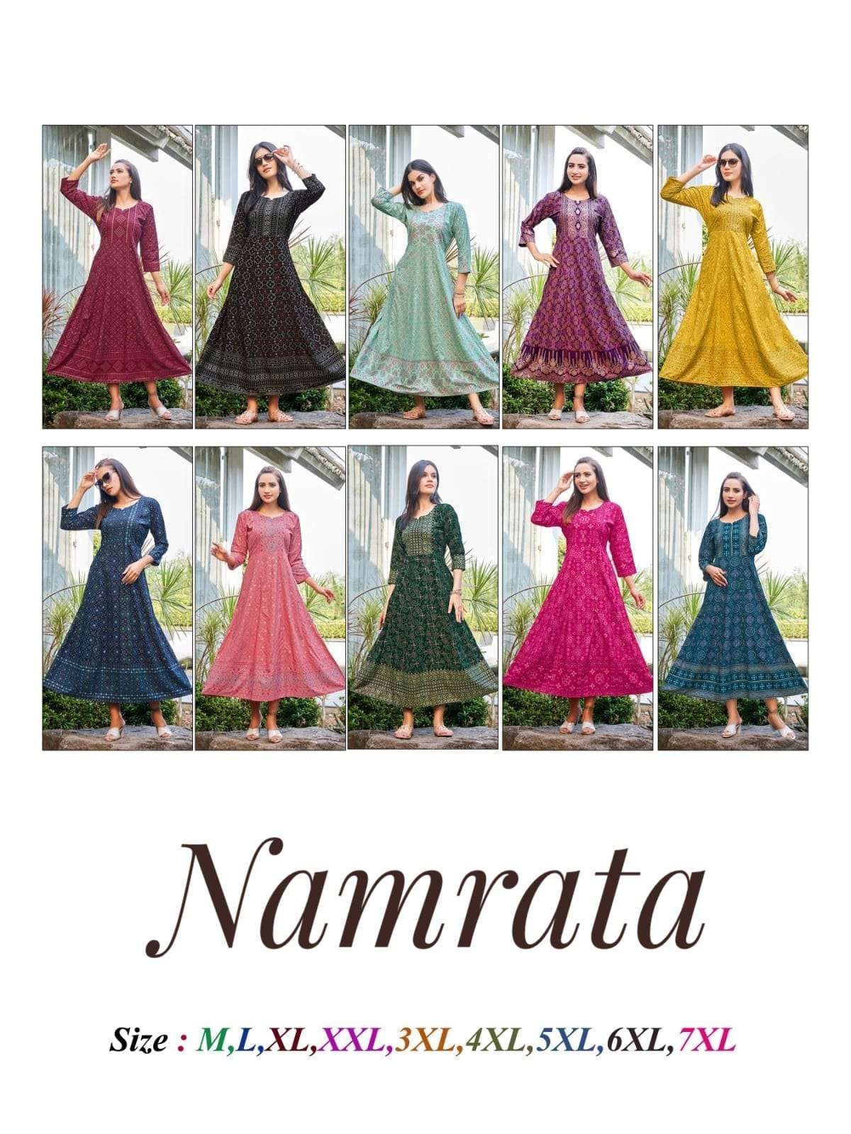 Rangjyot NAMRATA Kurti Wholesale catalog