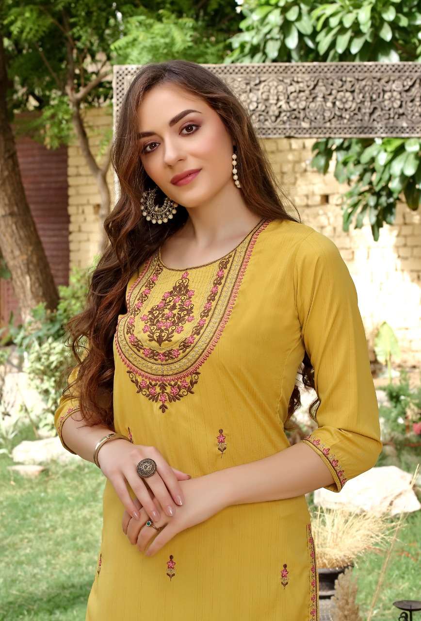 Rangmaya LAVEENA Kurti Wholesale catalog