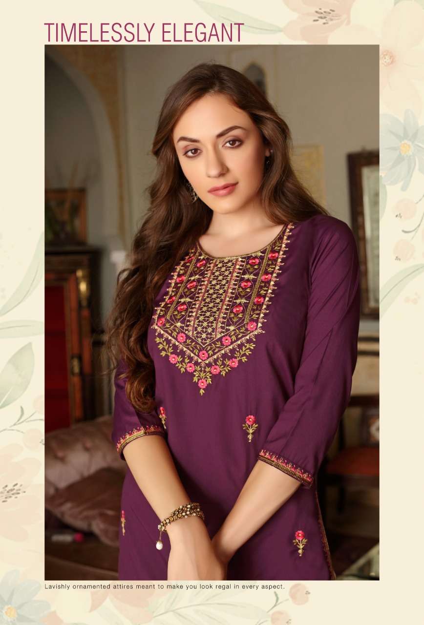 Rangmaya LAVEENA Kurti Wholesale catalog