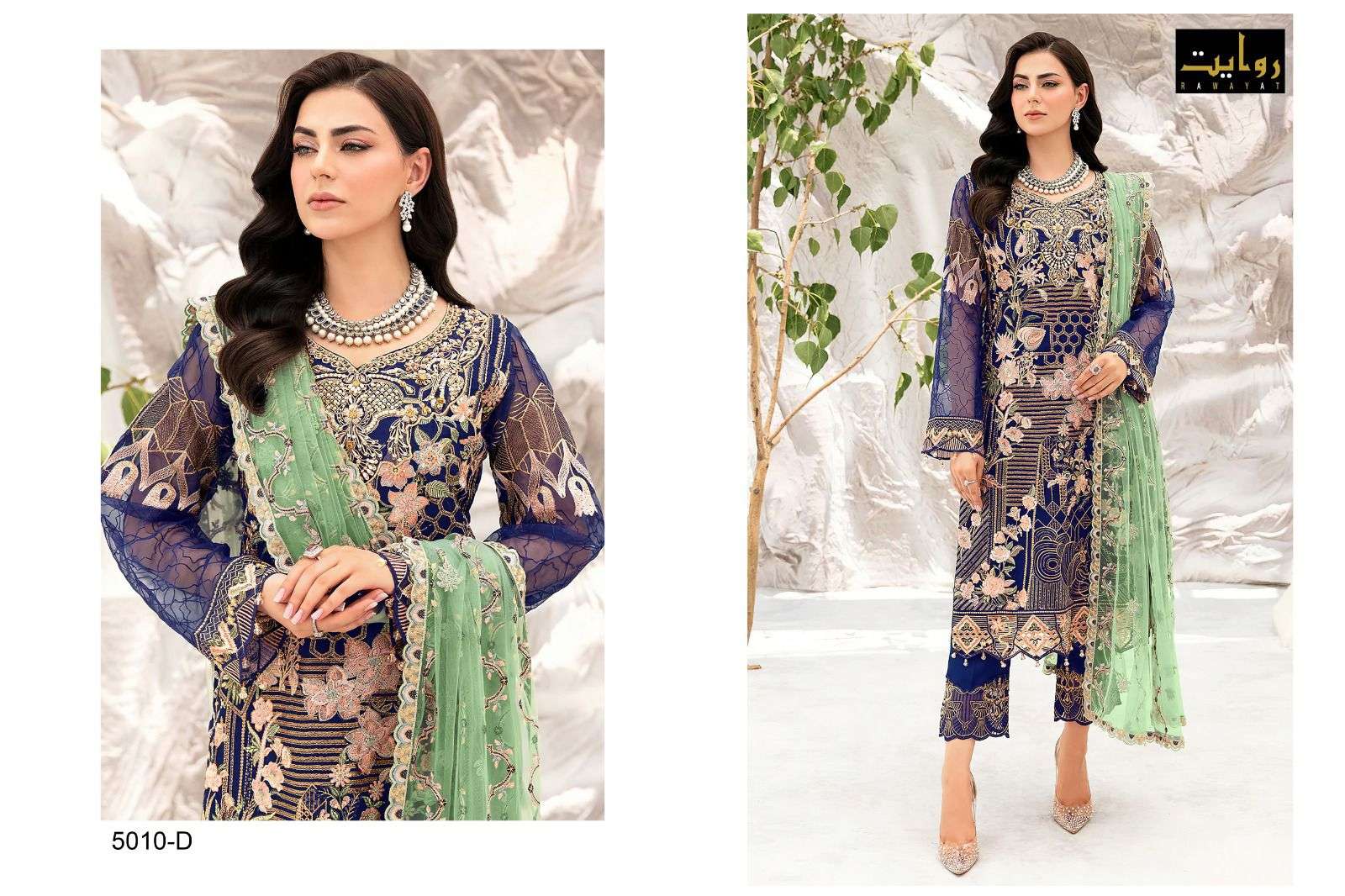Rawayat Charizma Colors Vol 8 Pakistani Suits Wholesale catalog