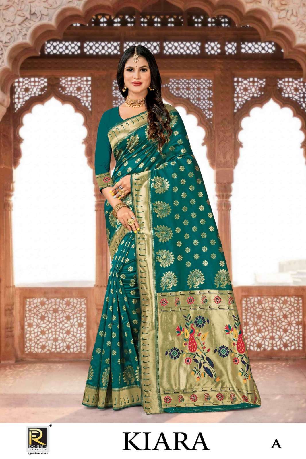 Ronisha Kiara banarasi Silk Saree Collection Wholesale catalog