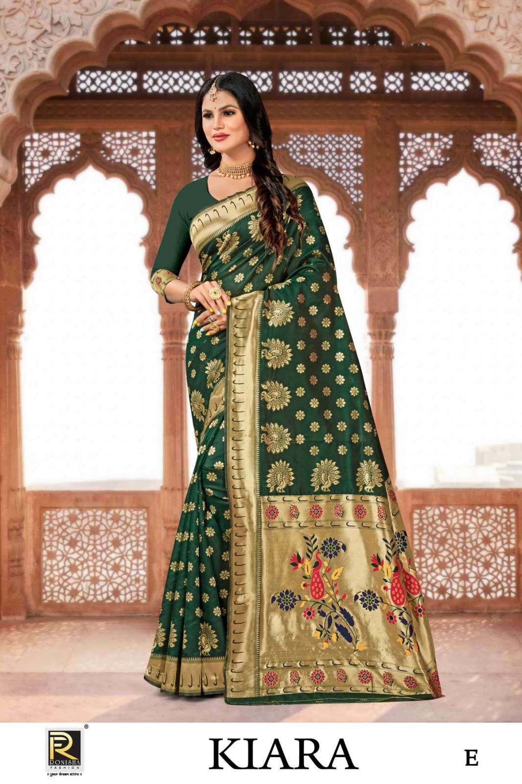 Ronisha Kiara banarasi Silk Saree Collection Wholesale catalog