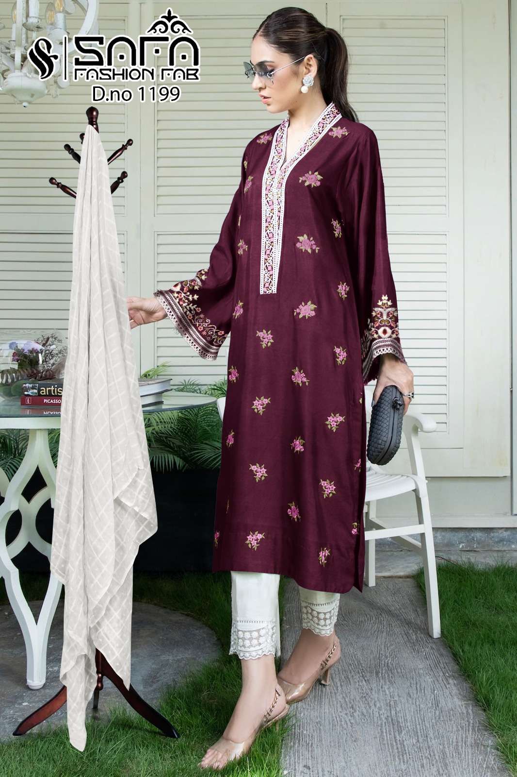 Safa Fashion Fab 1199 Pakistani Suits Wholesale catalog