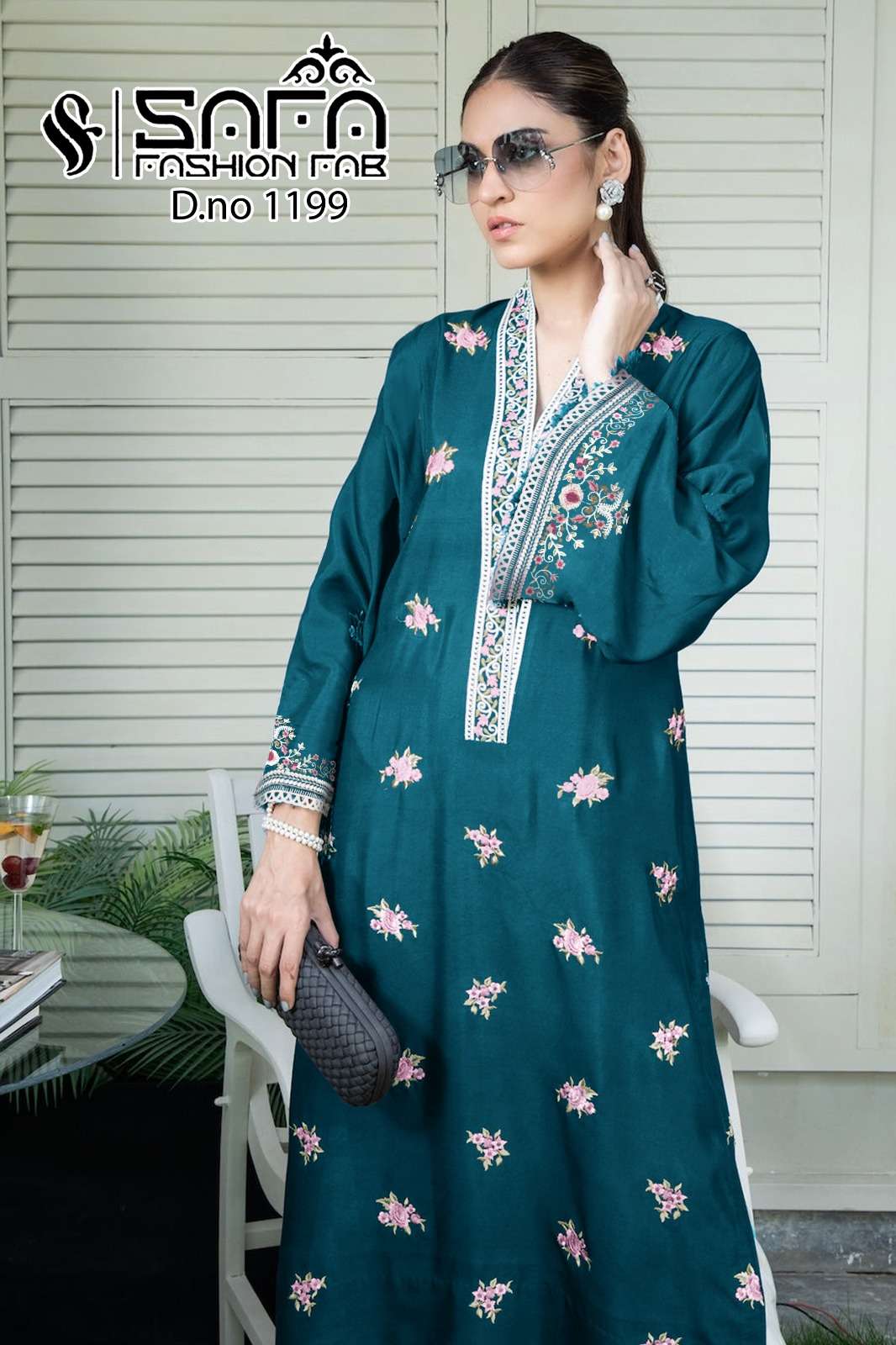 Safa Fashion Fab 1199 Pakistani Suits Wholesale catalog