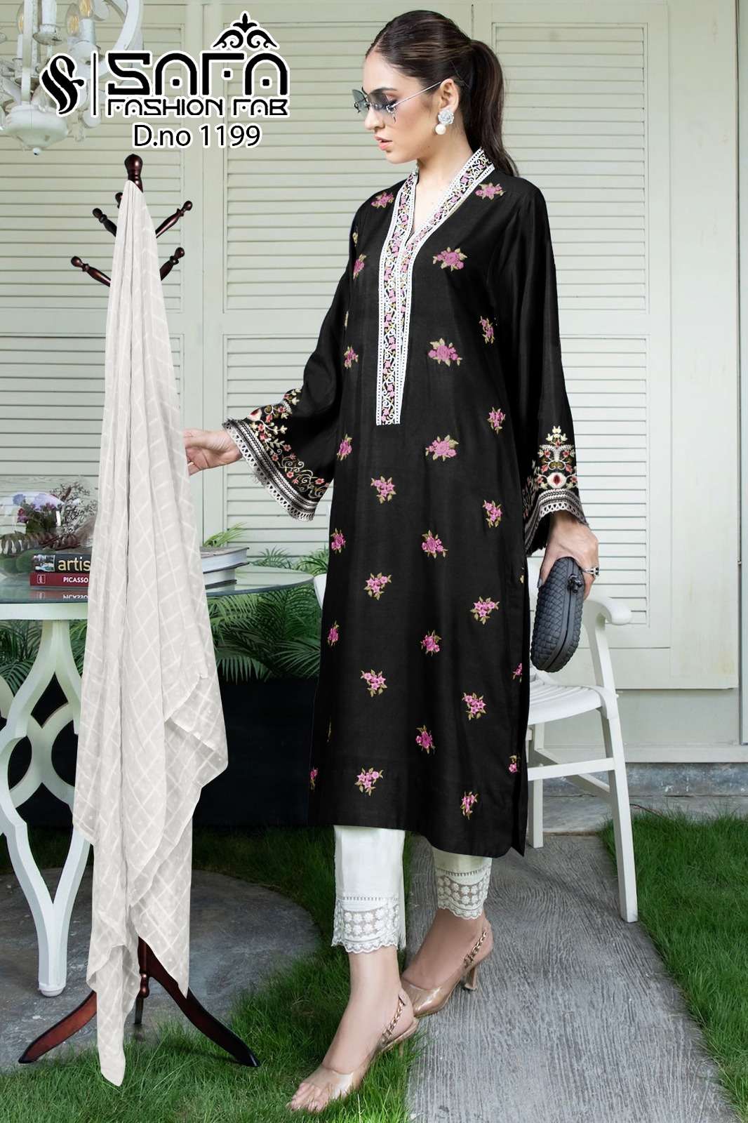 Safa Fashion Fab 1199 Pakistani Suits Wholesale catalog