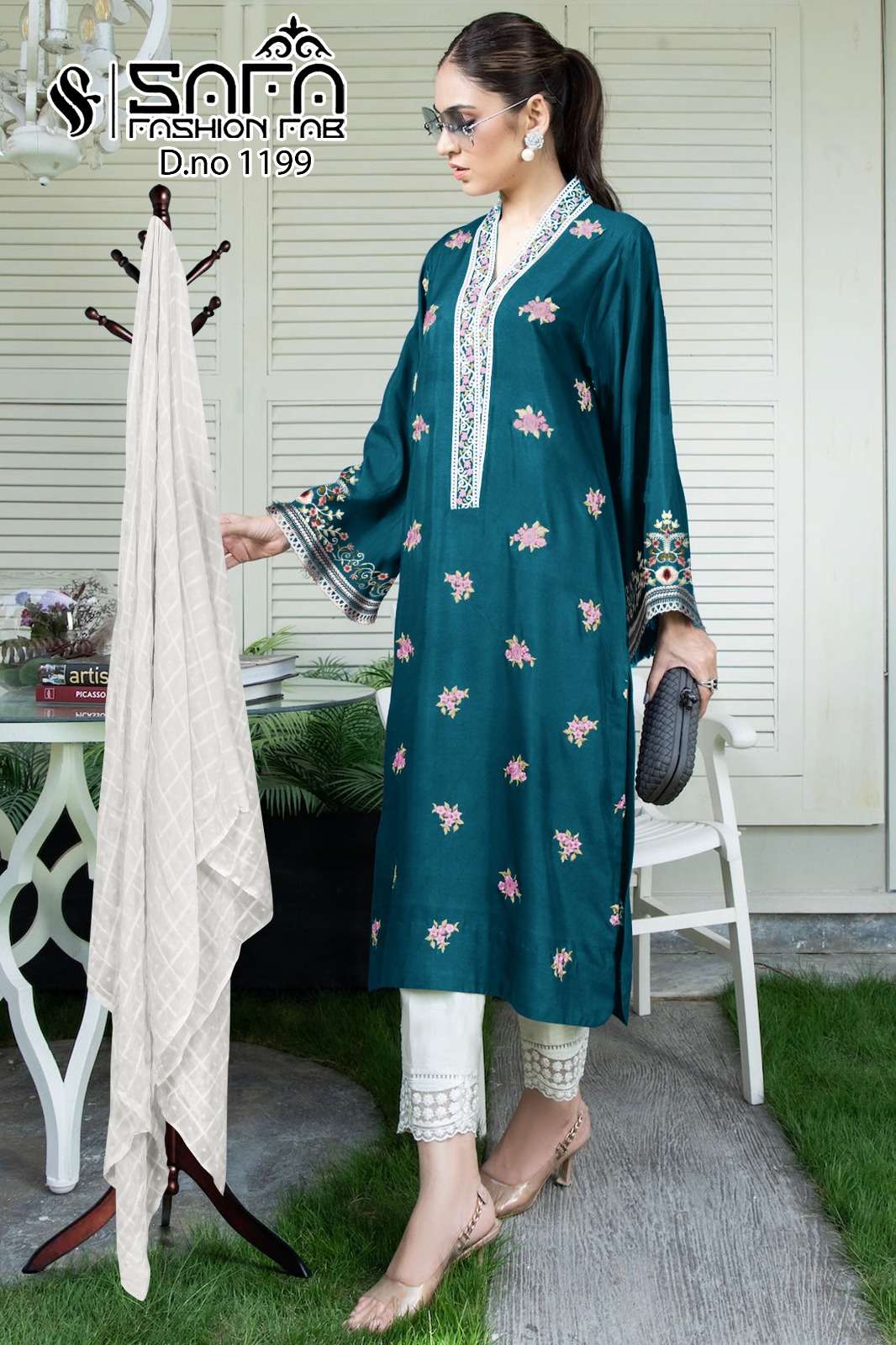 Safa Fashion Fab 1199 Pakistani Suits Wholesale catalog