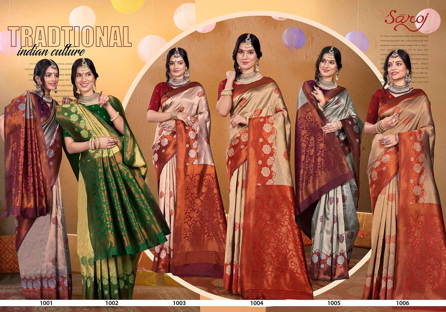 Saroj Mehendi vol.2 Soft Silk saree  Saree Wholesale catalog