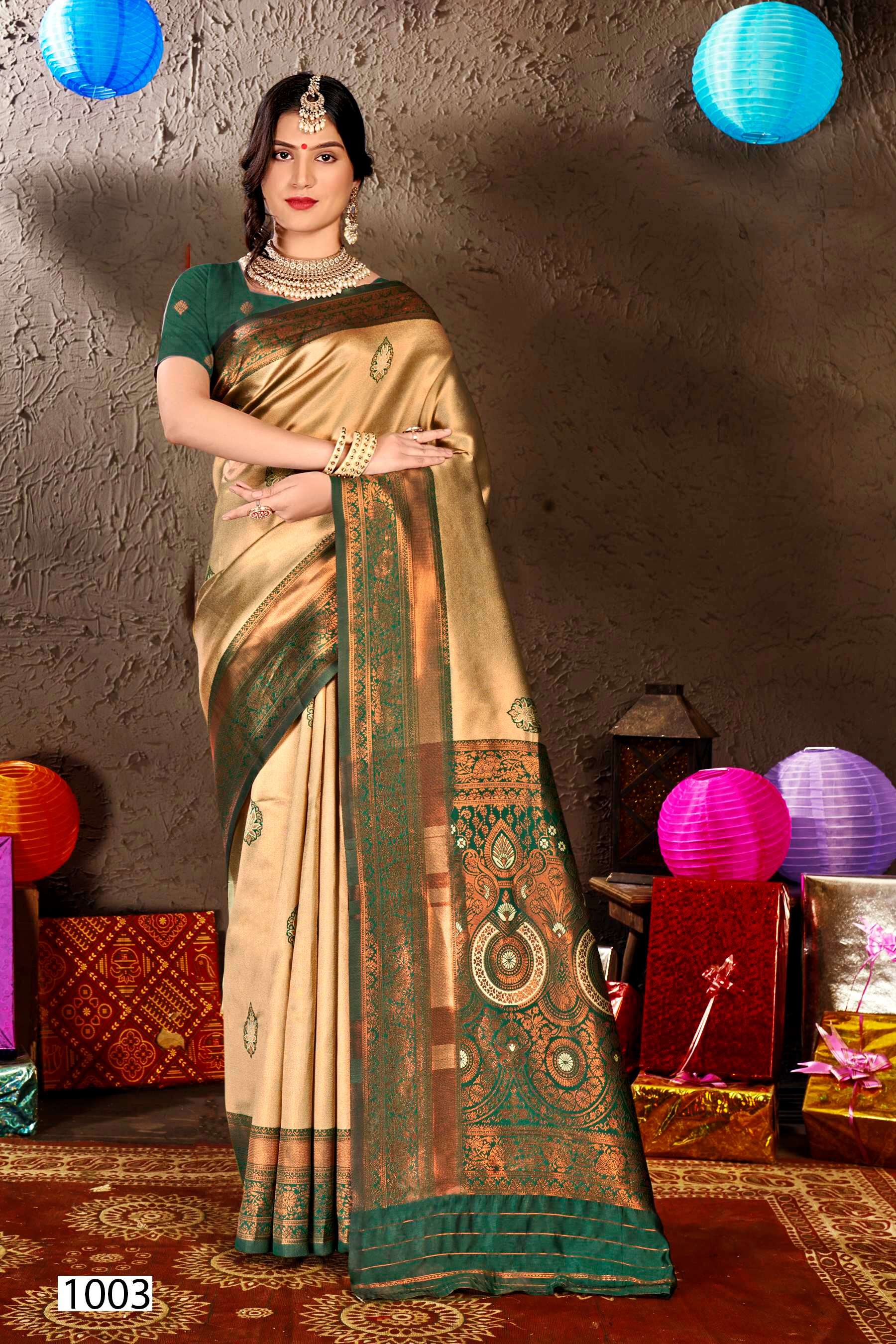 Saroj Mehendi vol.3 Soft Silk saree  Saree Wholesale catalog
