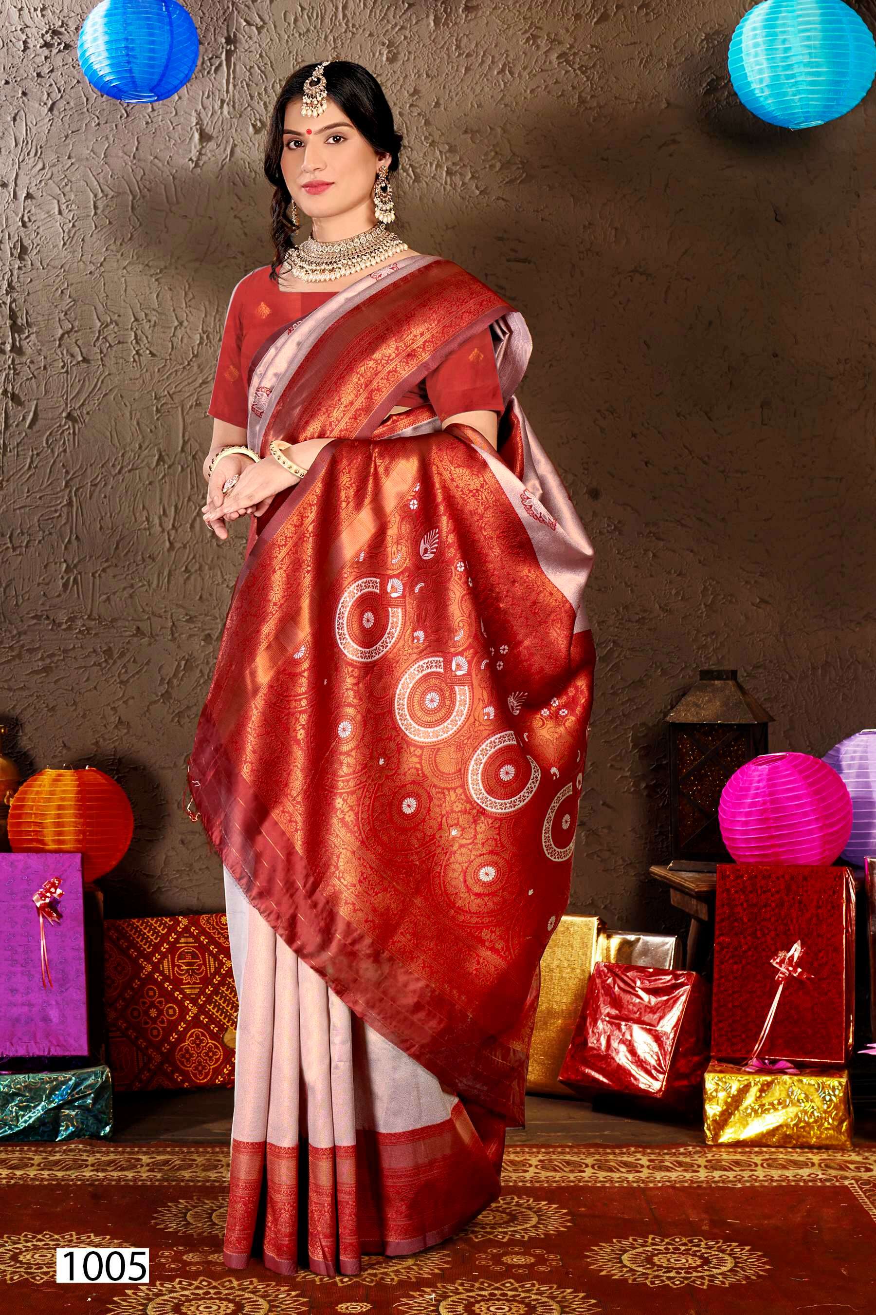 Saroj Mehendi vol.3 Soft Silk saree  Saree Wholesale catalog