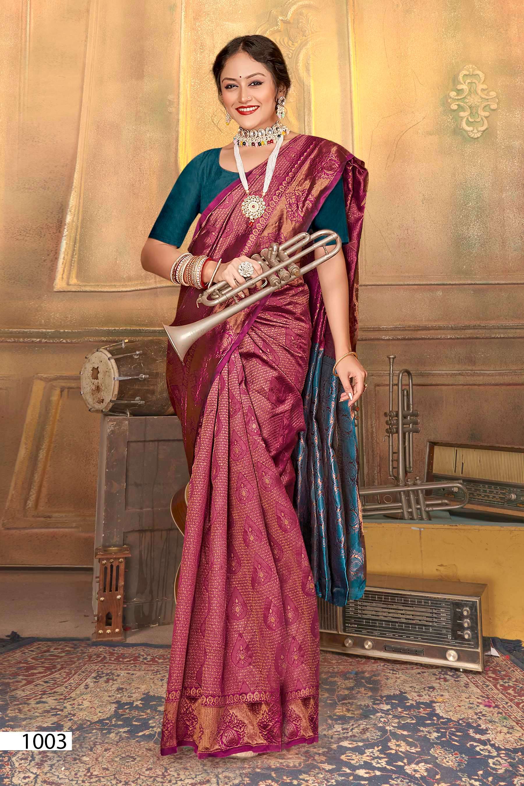 Saroj Sanjivini Vol - 3 Soft Silk Saree Wholesale catalog  