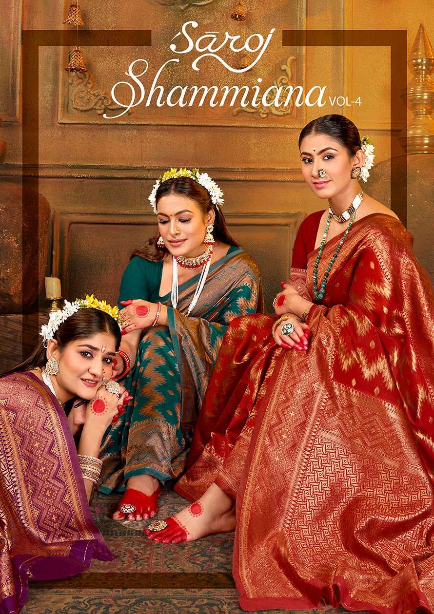Saroj Shammiana Vol - 4 Soft silk saree