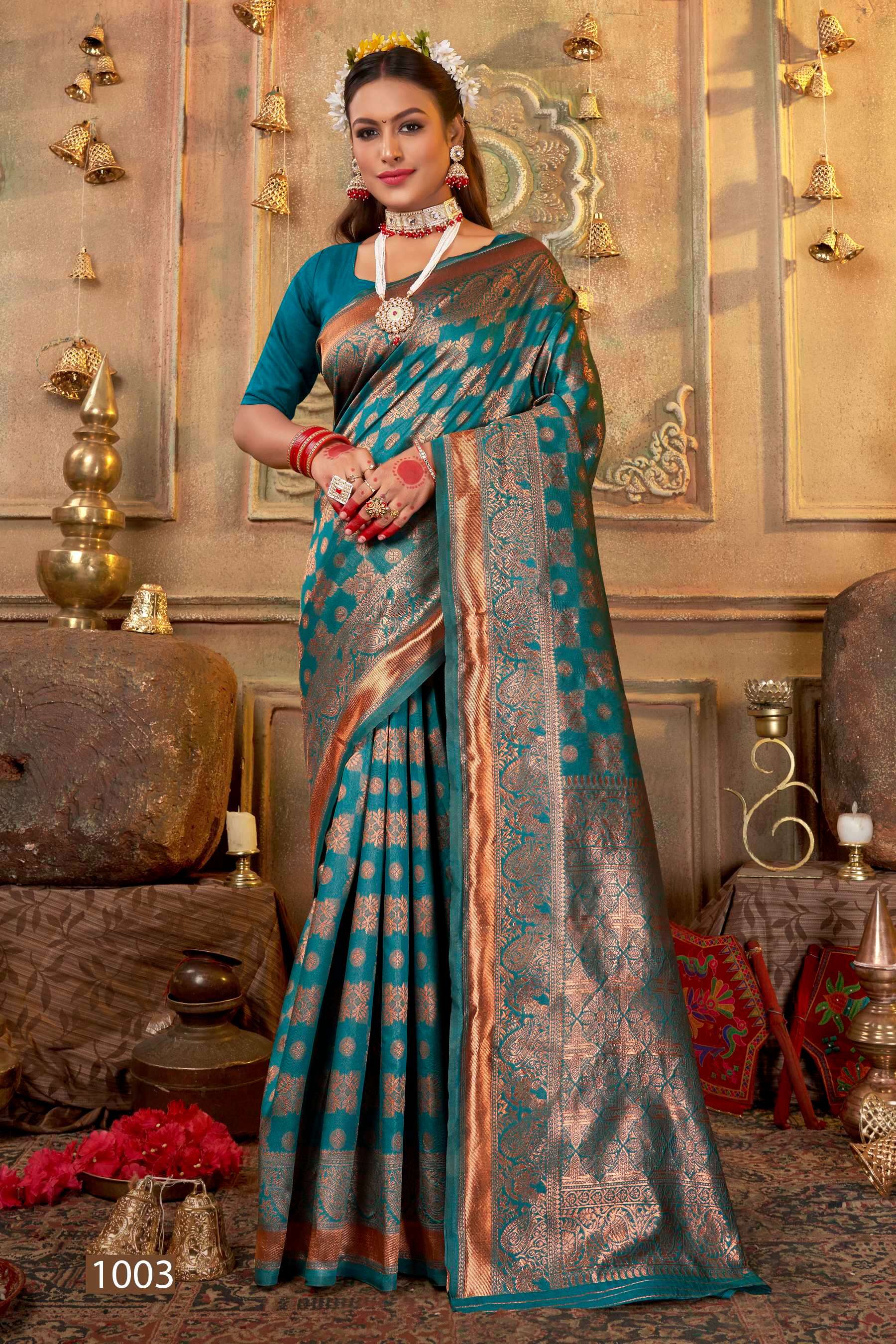 Saroj Shammiana Vol - 5 Soft silk saree