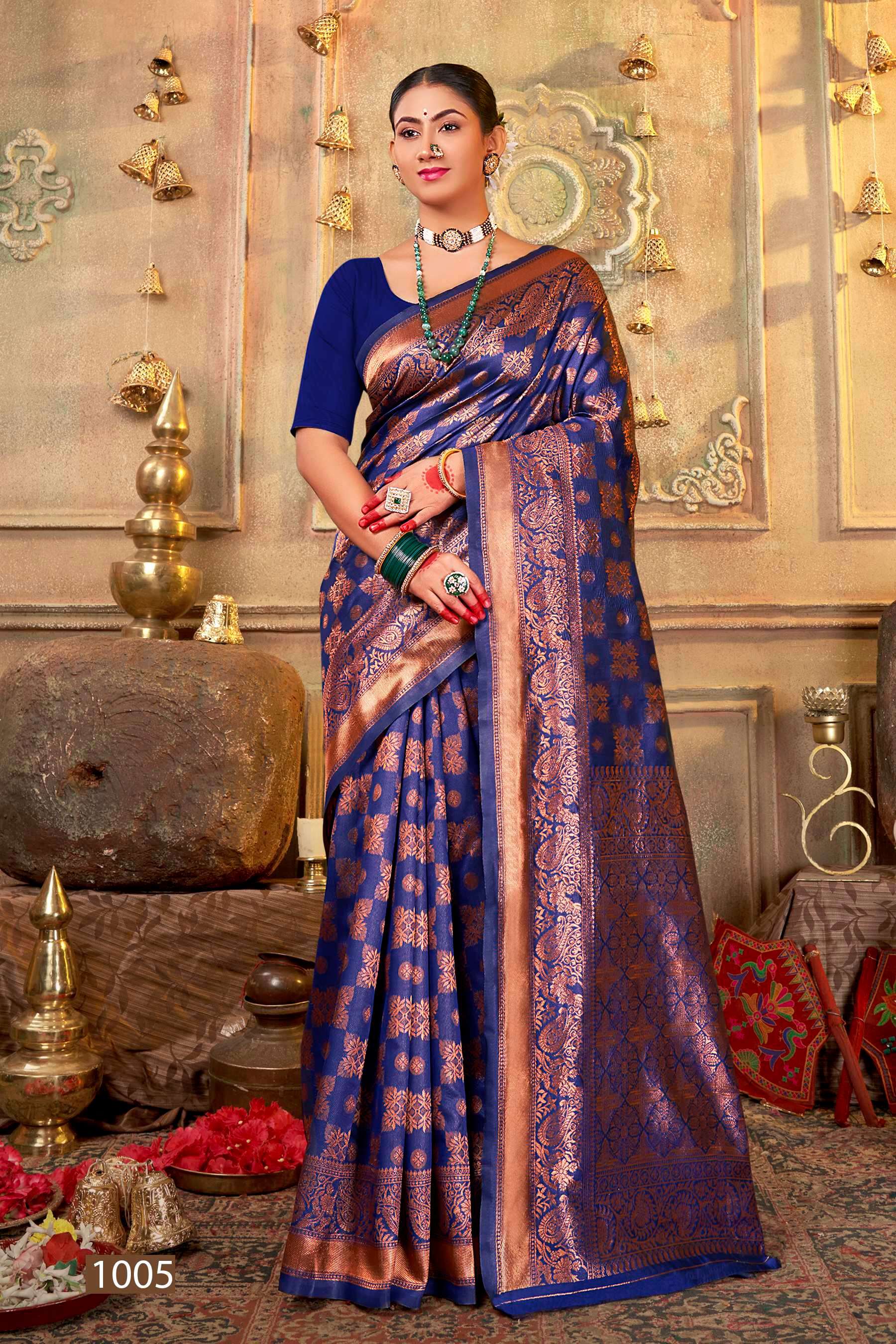 Saroj Shammiana Vol - 5 Soft silk saree