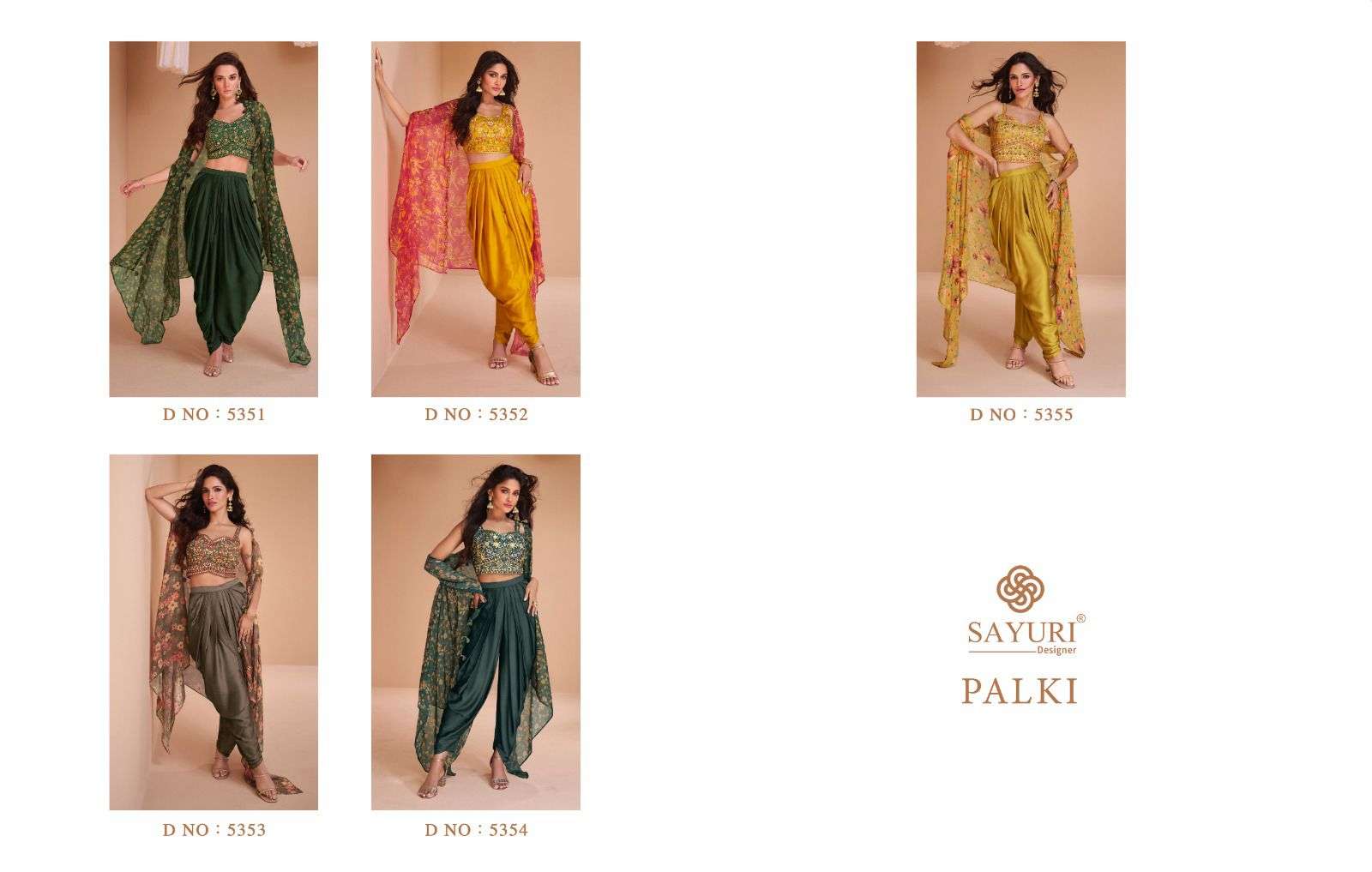 SAYURI DESIGNER PALKI Pakistani Suits Wholesale catalog