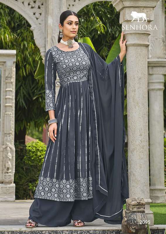 Senhora Vedika Anarkali Designer Salwar Suits Wholesale catalog