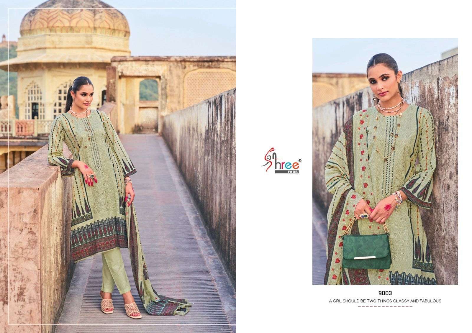 Shree Bin saeed Lawn Vol 9 Pakistani Suits Wholesale catalog