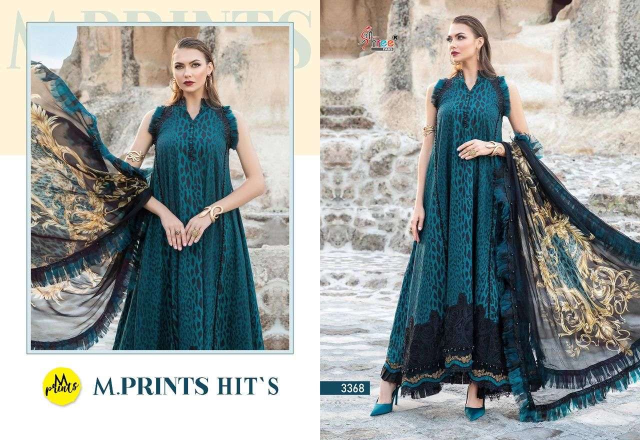 Shree M Print Hits Cotton Dupatta Salwar Kameez Wholesale catalog