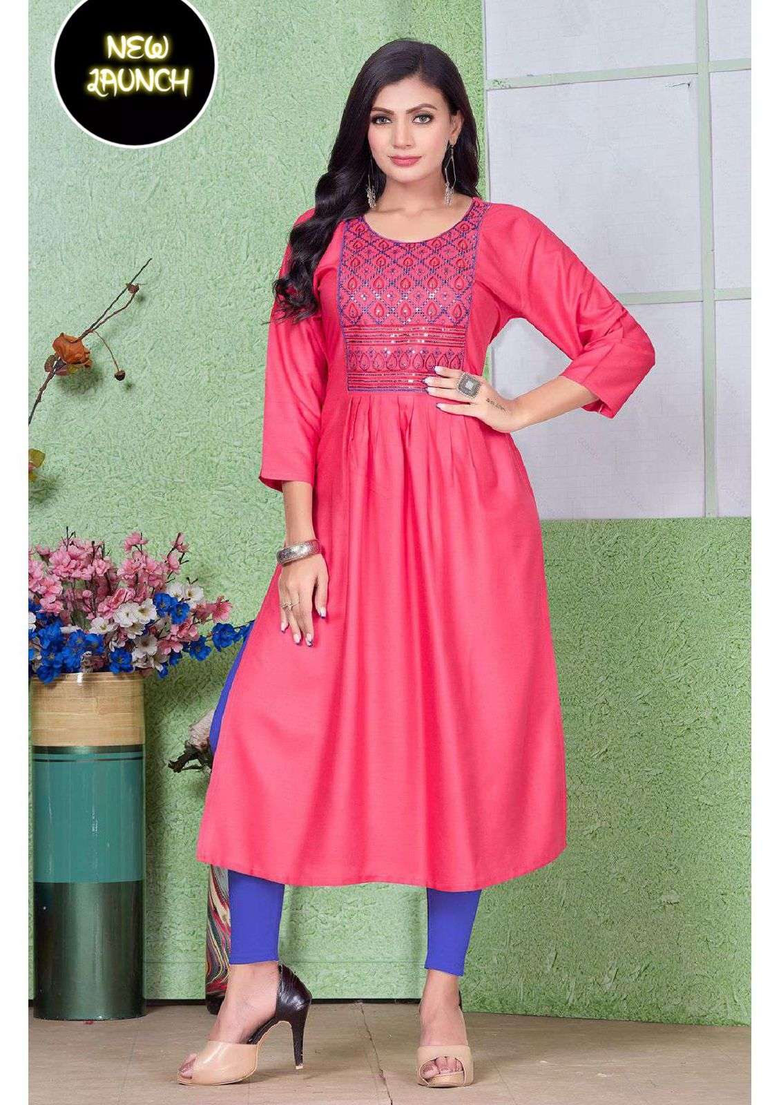 TRENDY CHICAGO V2 Kurti Wholesale catalog