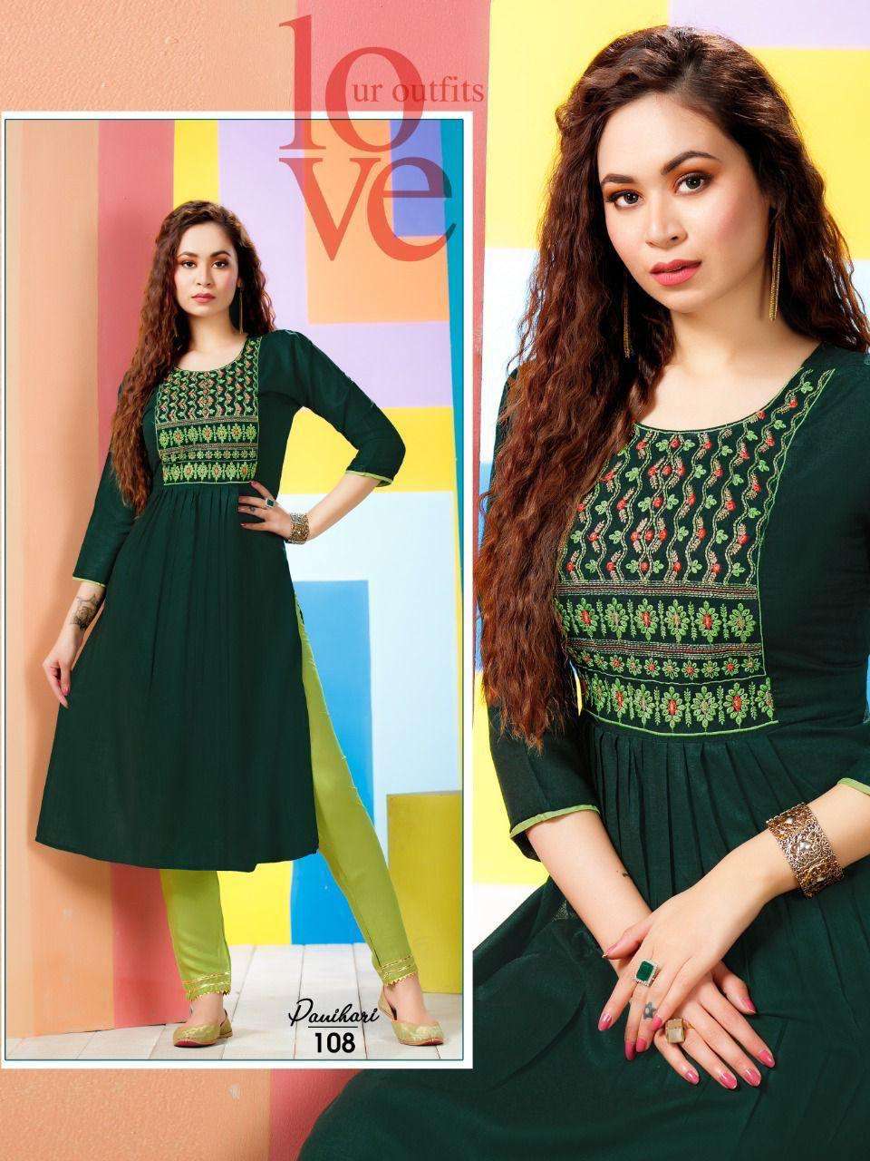 TRENDY PANIHARI VOL.1 Kurti Wholesale catalog