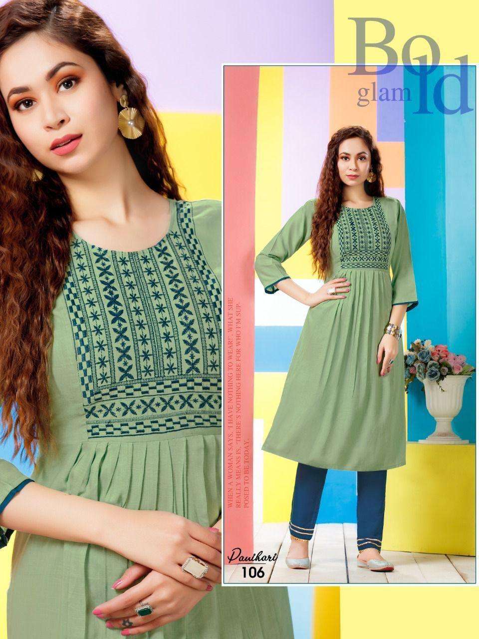 TRENDY PANIHARI VOL.1 Kurti Wholesale catalog