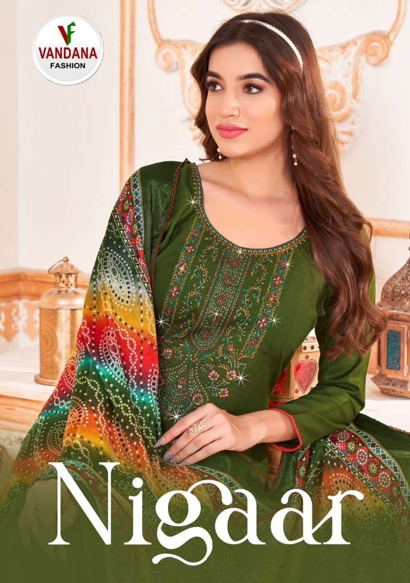 Vandana Nigaar Vol-2 -Dress Material -Wholesale Catalog