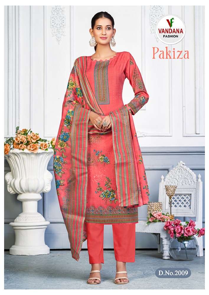 Vandana Pakiza Vol -2 -Dress Material -Wholesale Catalog