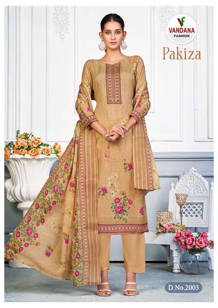 Vandana Pakiza Vol -2 -Dress Material -Wholesale Catalog