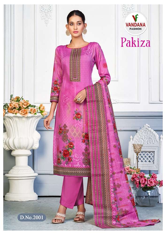 Vandana Pakiza Vol -2 -Dress Material -Wholesale Catalog