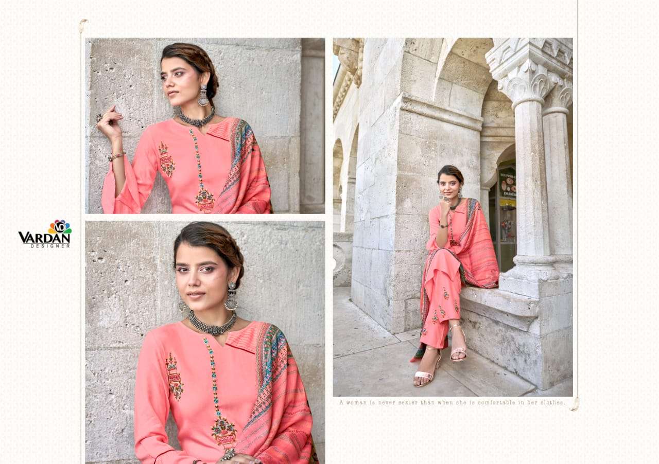 Vardan Designer MEERA VOL - 1 Kurti Wholesale catalog