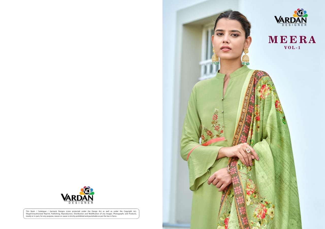 Vardan Designer MEERA VOL - 1 Kurti Wholesale catalog