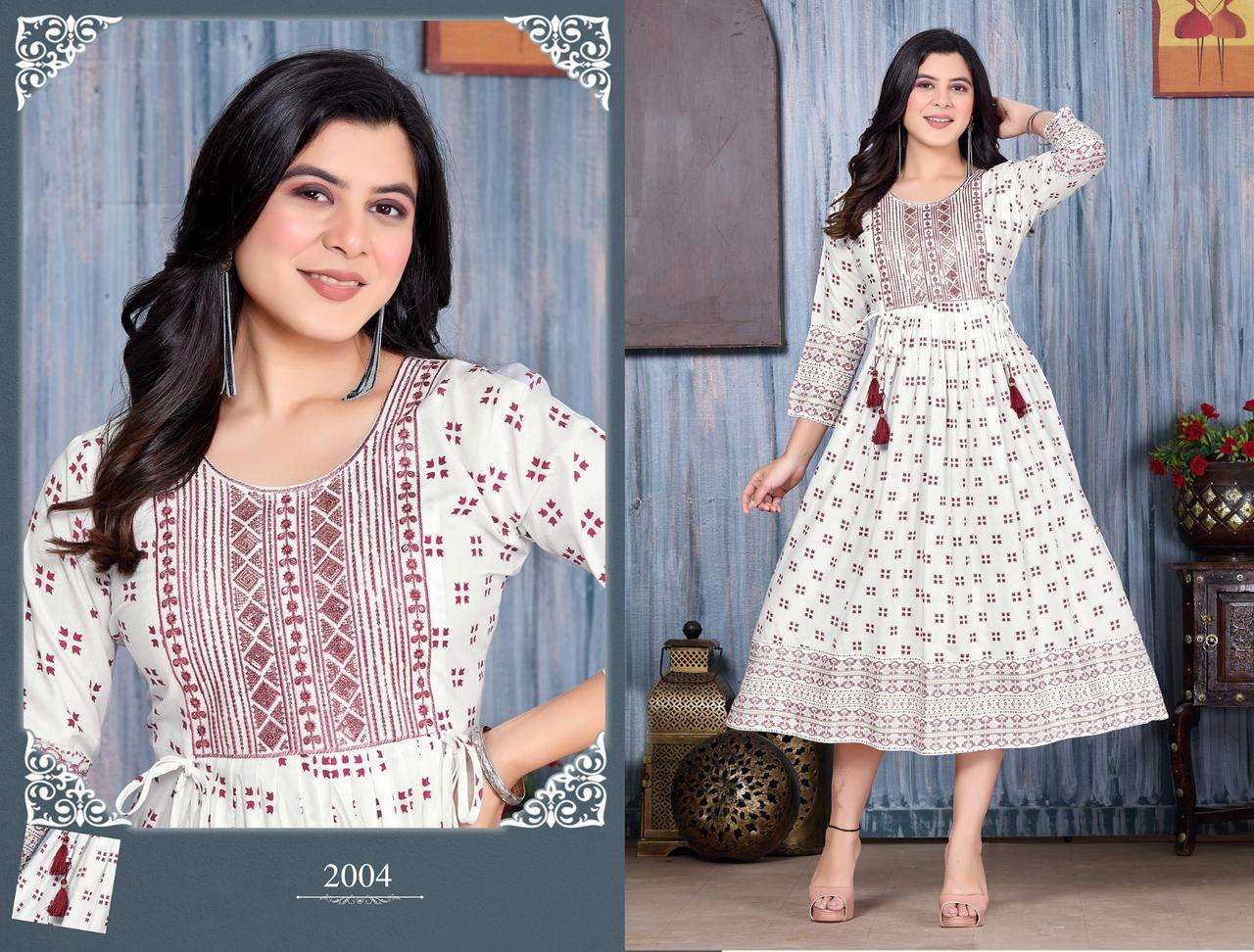  WHITE DOVE LADY Kurti Wholesale catalog