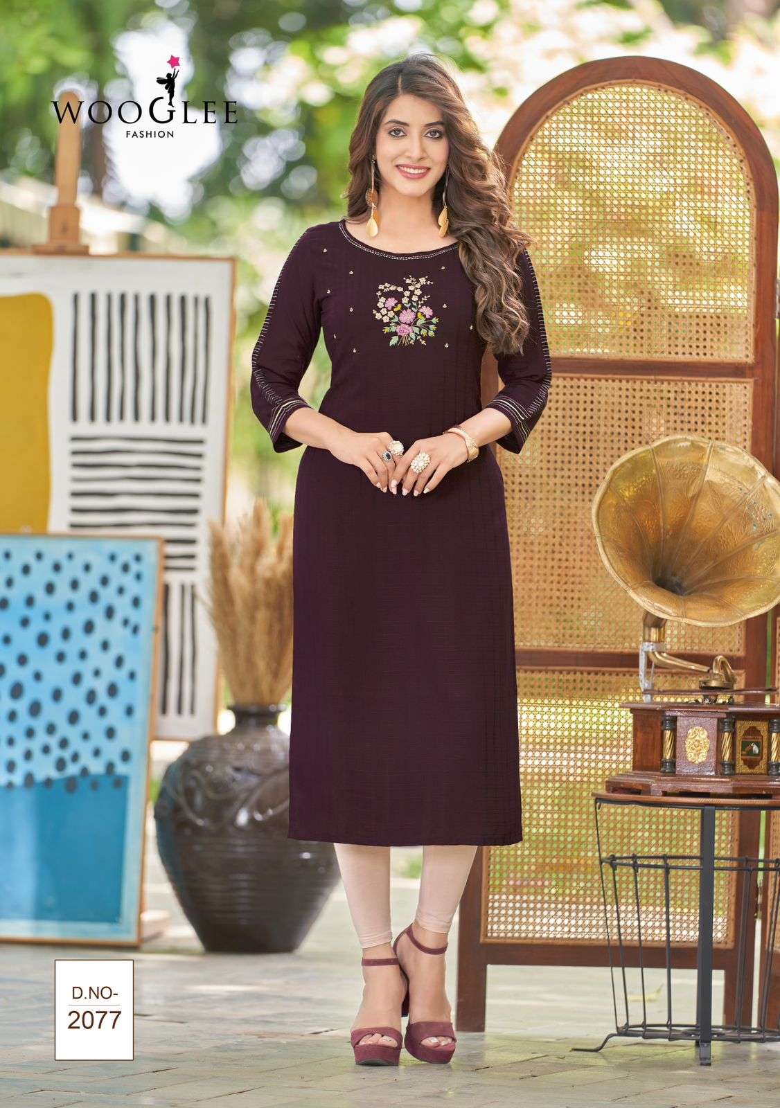 Wooglee Barbella Vol 11 Kurti Wholesale catalog