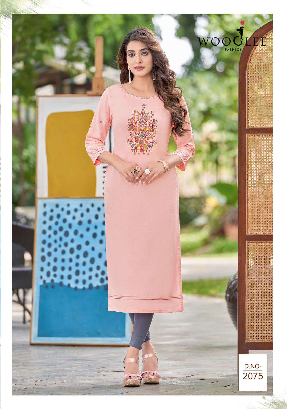 Wooglee Barbella Vol 11 Kurti Wholesale catalog