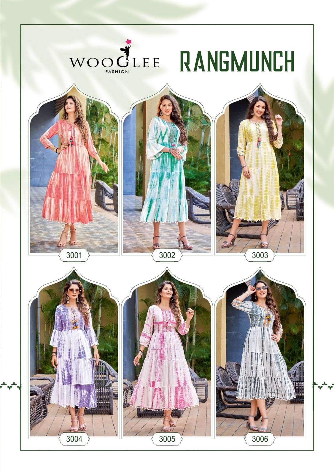 WOOGLEE Rangmunch Kurti Wholesale catalog