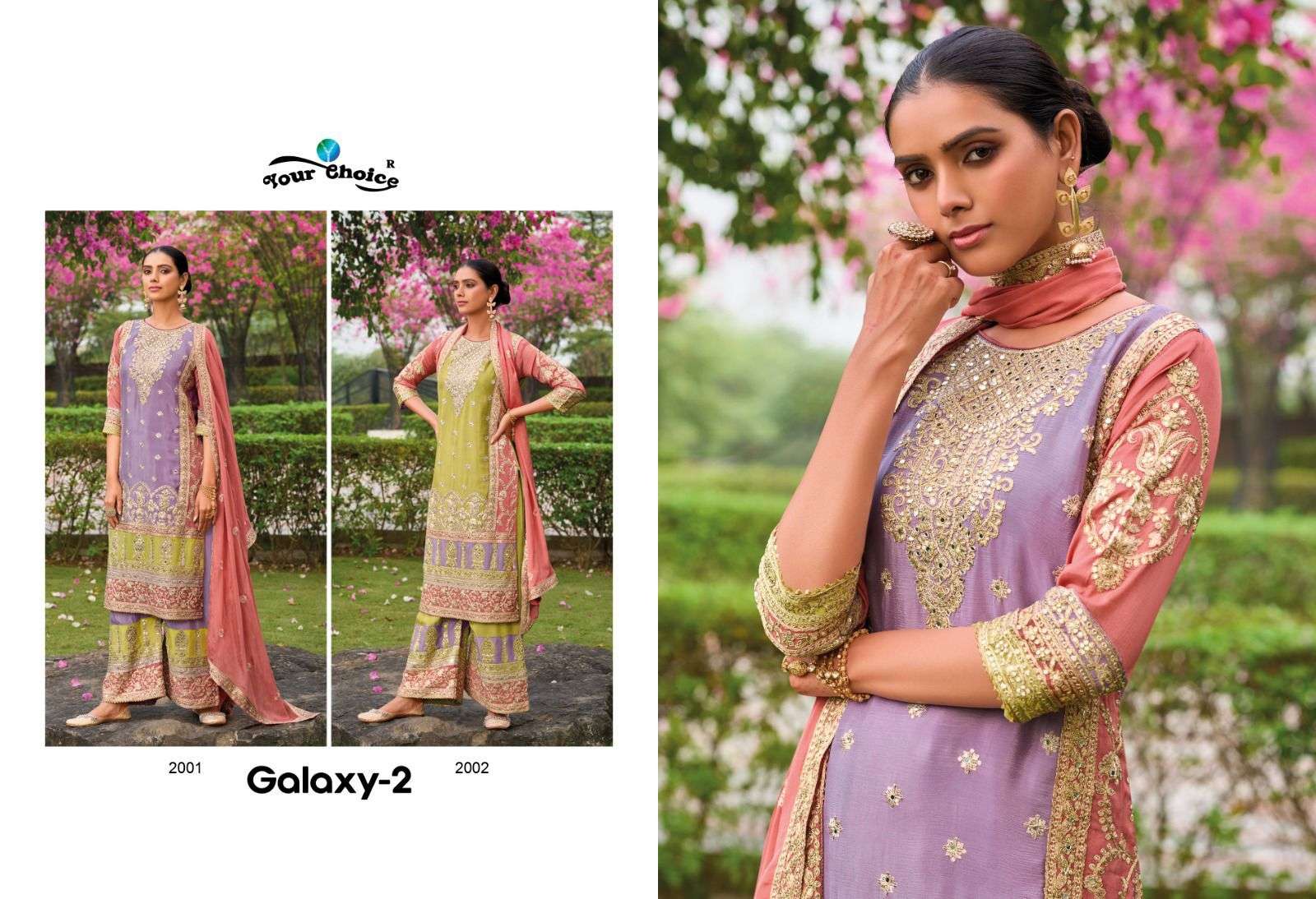 Your choice GALAXY-2 Salwar Kameez Wholesale catalog