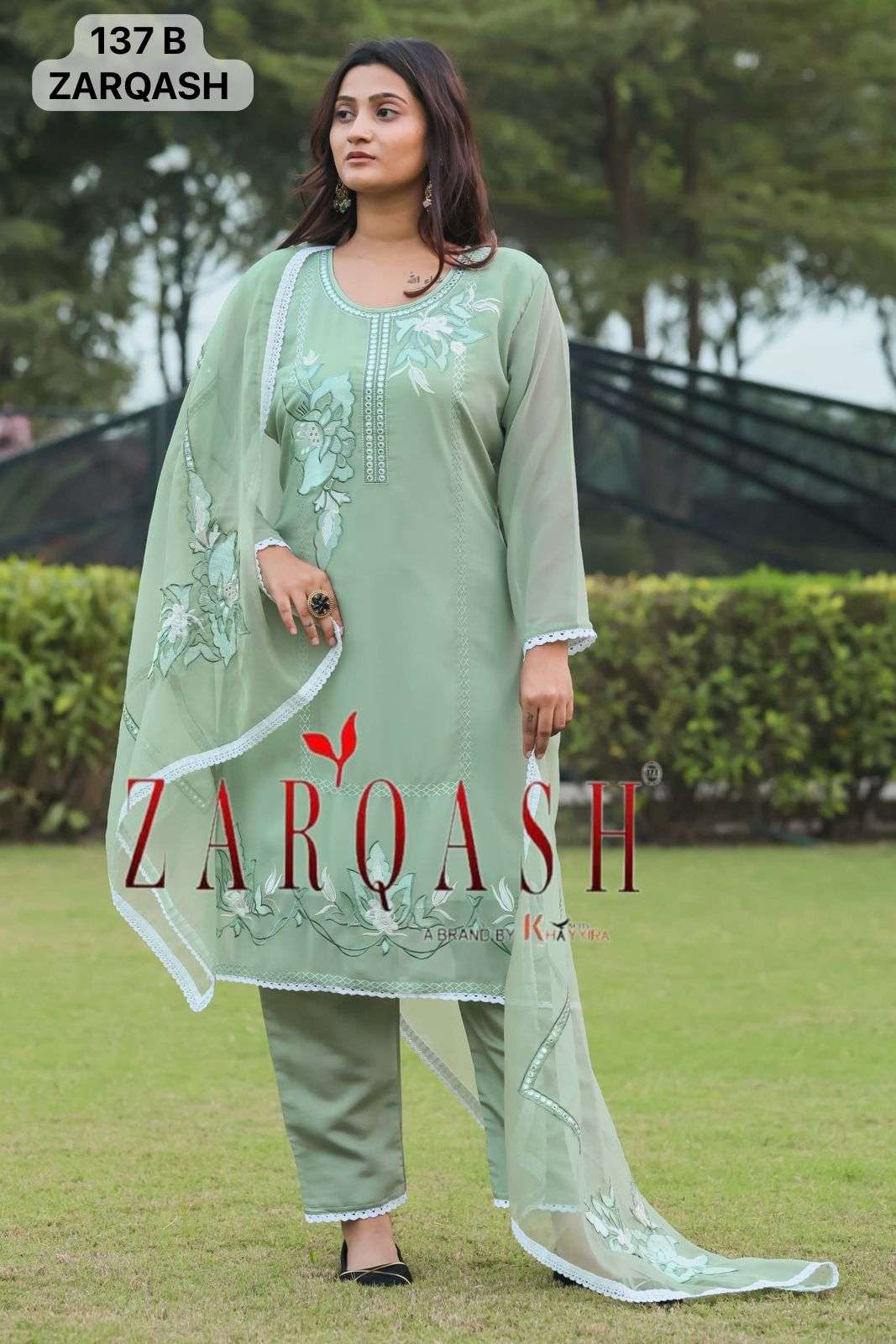 Zarqash Z 137 Salwar Suits Wholesale catalog