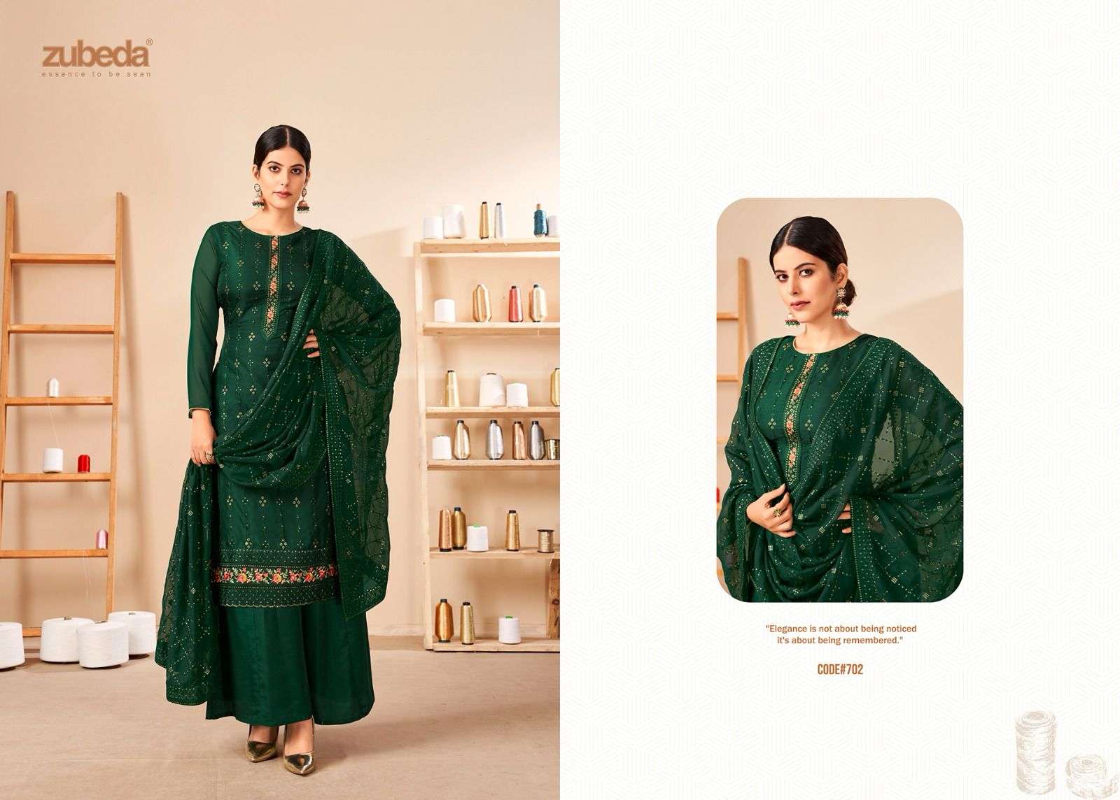 Zubeda Nafisa Fancy Embroidery Salwar Kameez Wholesale catalog