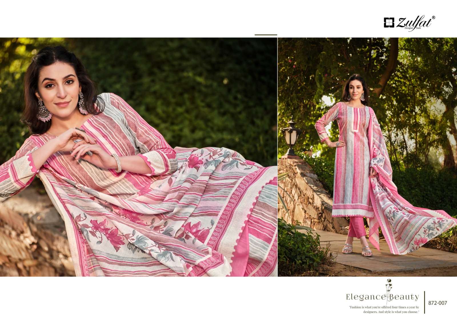 Zulfat Kashish Designer Dress Material Wholesale catalog