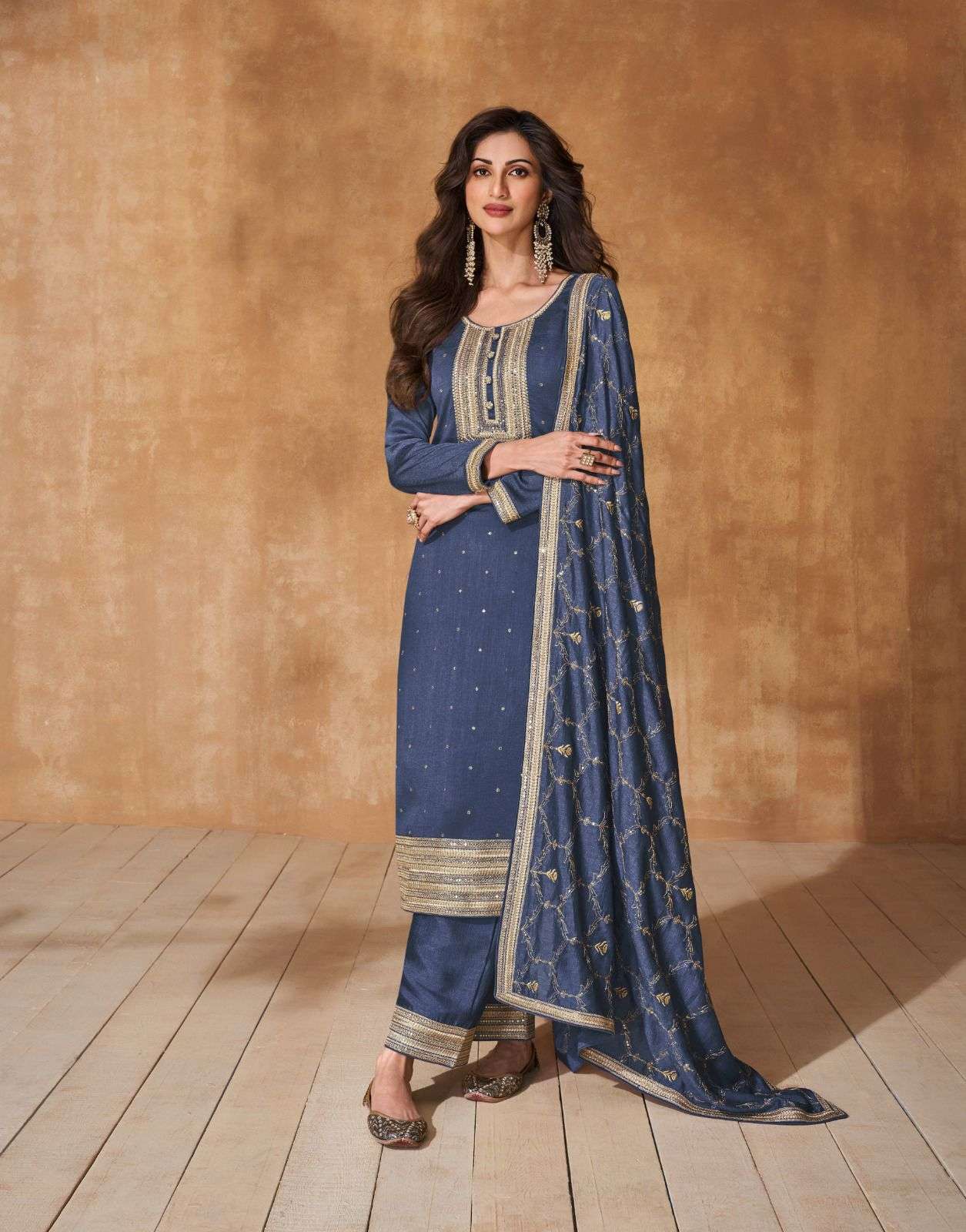 Aashirwad Gulkand Ameena Premium Silk Salwar Kameez Wholesale catalog