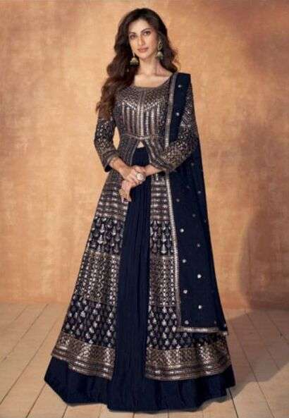 Aashirwad Gulkand Sequence Real Georgette Salwar Suits Wholesale catalog