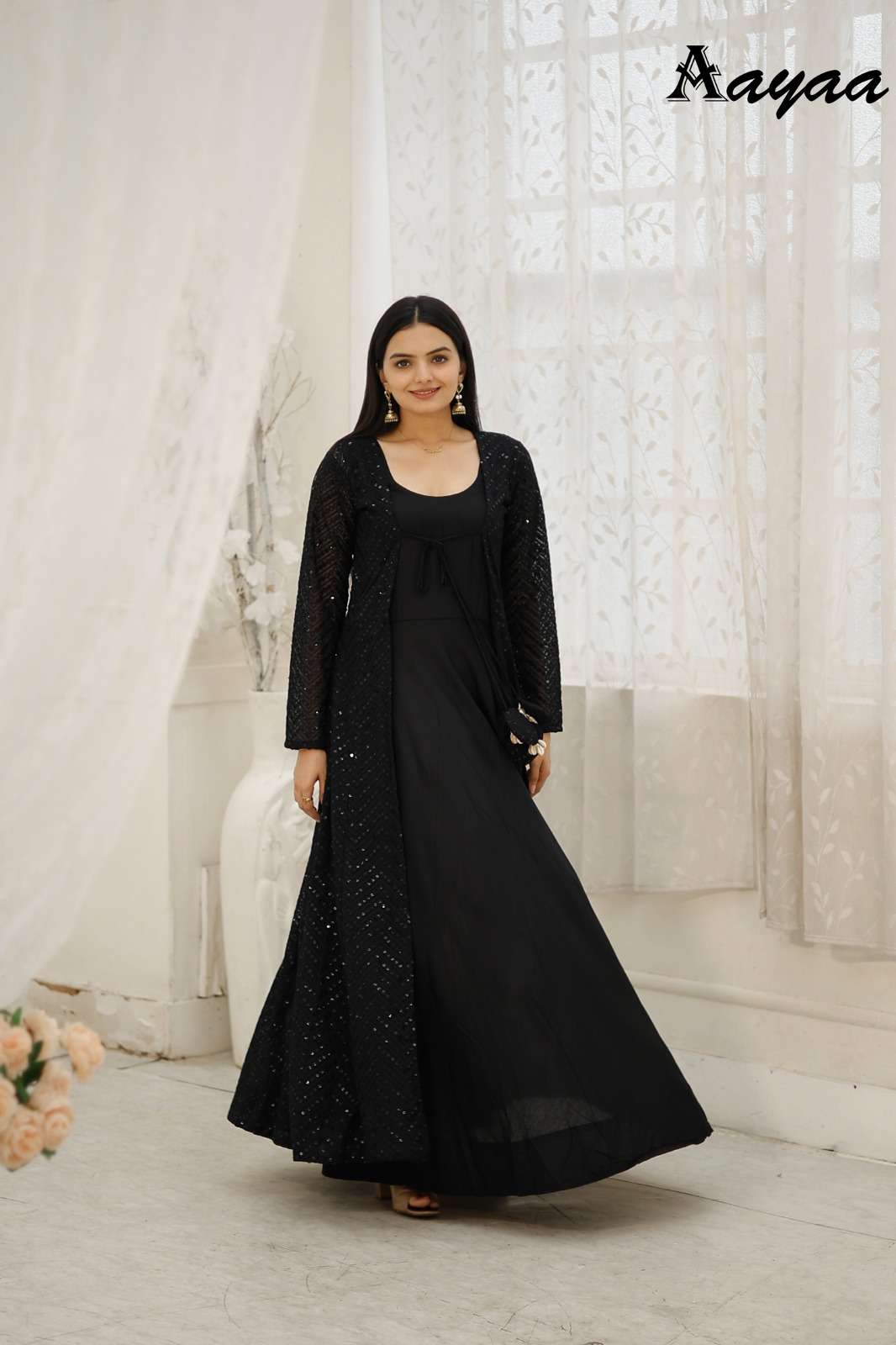 Aayaa vol 15 Gown Kurti Wholesale catalog