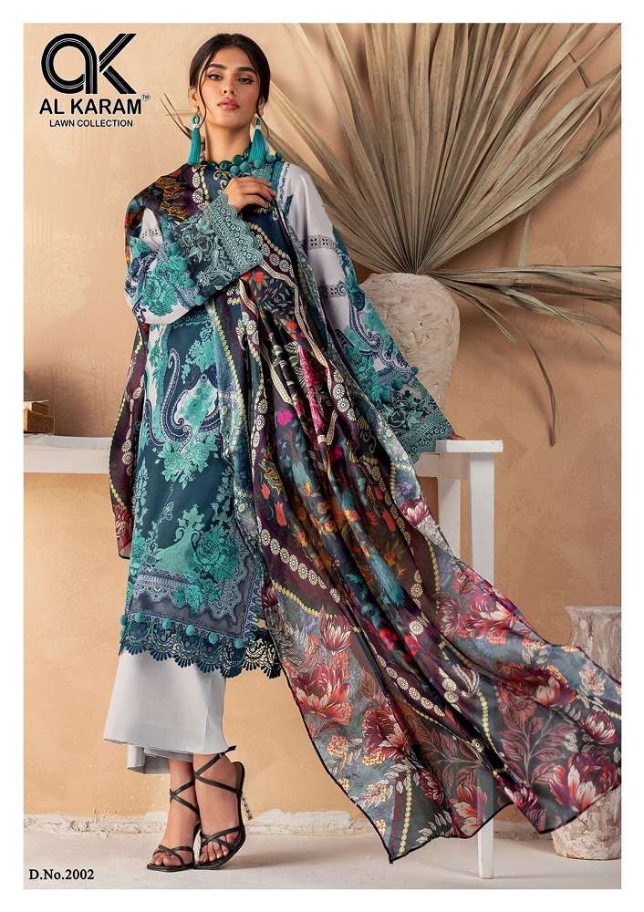 Al Karam Adans Liba Vol 2 Dress Material Wholesale catalog